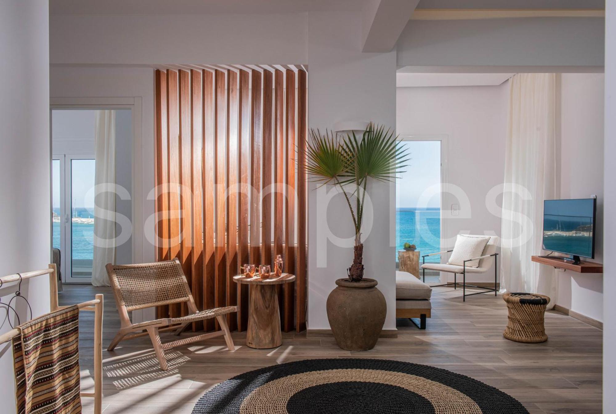 Khroma Luxury Suite 1 Beach Front Apartment Χερσόνησος Εξωτερικό φωτογραφία